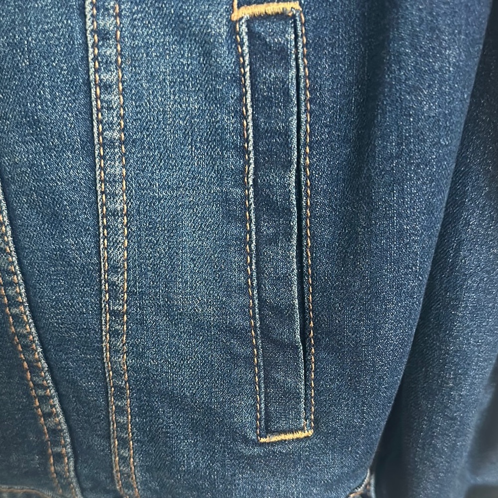 Levi's Dark Blue Denim Jacket - Picture 4 of 5